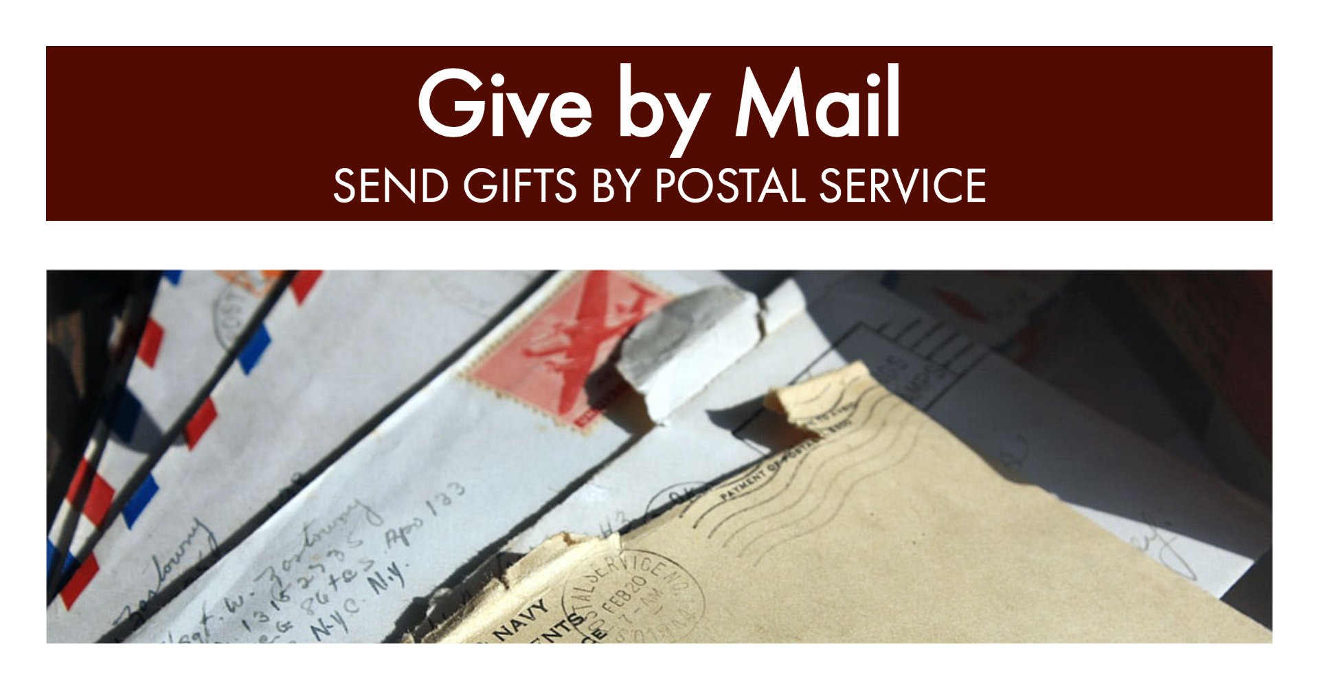 Give By Mail